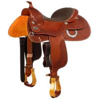 SELLA WEST WOOD CLASSIC REINING BIG BUTTERFLY