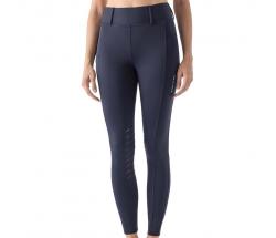 LEGGINGS DONNA EQUILINE CARBEK CON TASCA E GRIP AL GINOCCHIO - 3971