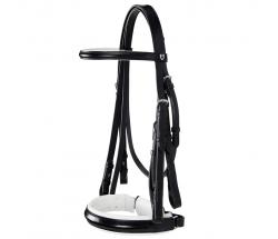 BRIGLIA DRESSAGE EQUESTRO PLUS IN CUOIO ITALIANO - 2361