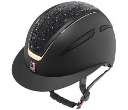 CASCO EQUITAZIONE NETTUNO TATTINI con CRISTALLI - 3387