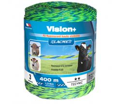 FILO ELETTRICO VISION+ FLUORESCENTE AD ALTISSIMA VISIBILITA’ 400 MT - 7311