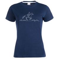 T-SHIRT DONNA HKM RIDE MORE in COTONE