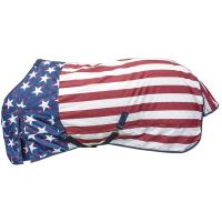 COPERTA WESTERN DA PADDOCK 300G NIAGARA BANDIERA USA