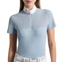 POLO DA CONCORSO DONNA CAVALLERIA TOSCANA JERSEY TRAFORATO