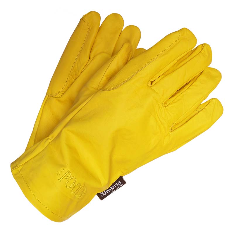 guanti da lavoro gialli imbottiti guanti in vacchetta guanti in pelle