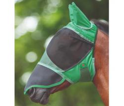 MASCHERA ANTIMOSCHE PER CAVALLO DELUXE MAGLIA SOFFICE ERGONOMICA - 0563