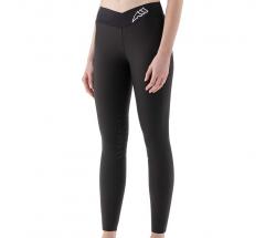 LEGGINGS EQUILINE GRIP AL GINOCCHIO CIBEK CON CINTA A V DA DONNA - 9299