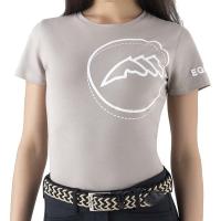 T-SHIRT DONNA EQUILINE CUBRY GIROCOLLO