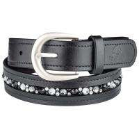 CINTURA JEWEL ELT IN PELLE CON CRISTALLI